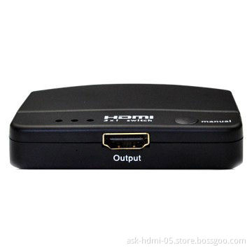 Mini 3 x 1 HDMI Switcher